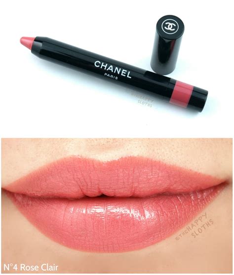 chanel le rouge crayon roodr clair|Chanel le rouge lipstick.